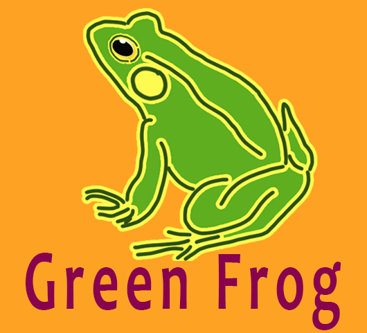 green frog